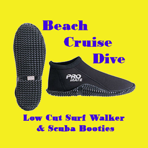 Scuba dive boots - scuba, low