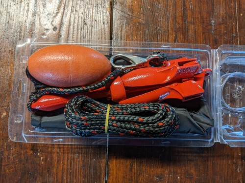 Inflatable boat anchor - inflatable, rib
