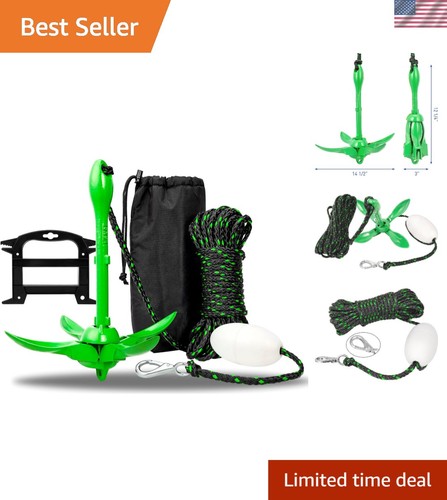 Grapnel anchor kit for small - grapnel,
