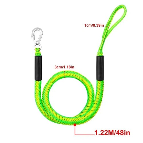 Boat bungee dock - boat, cords