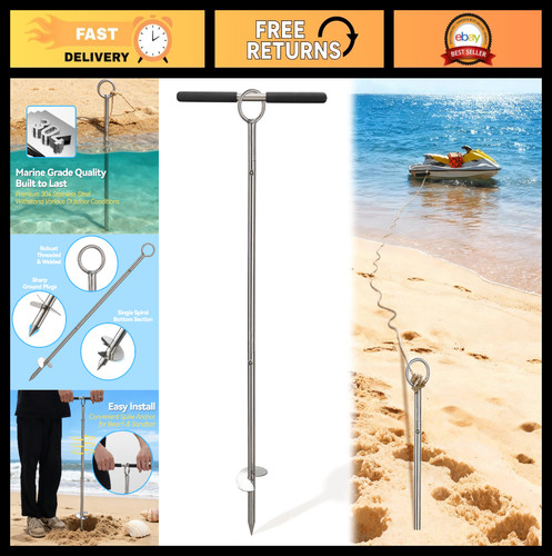 Stainless steel sand anchor - stainless,