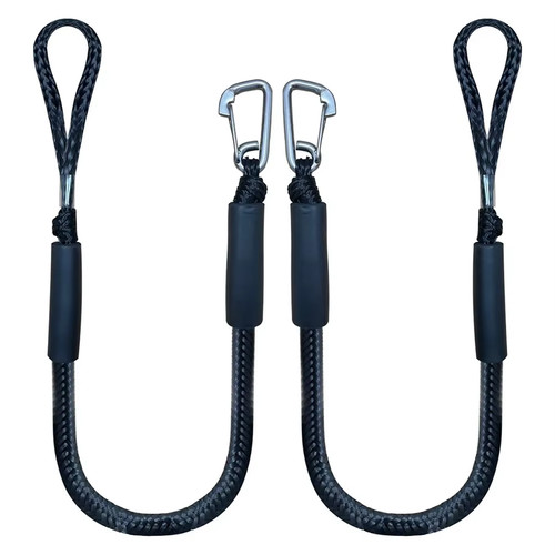 Boat bungee dock - boat, cords