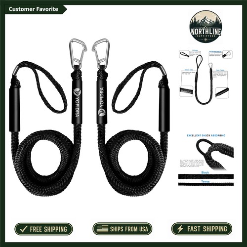 Shock absorbing bungee - bungee, dock