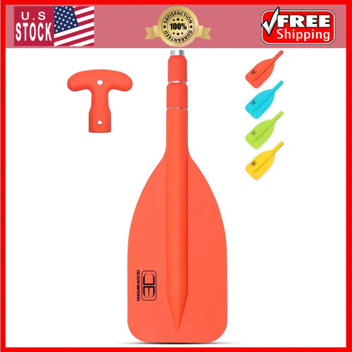 Telescoping boat paddle - telescoping,