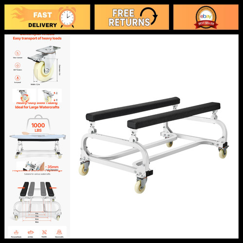 Heavy duty pwc dolly cart - heavy-duty, for