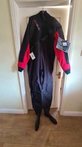 Gul dry suit - dry, opening